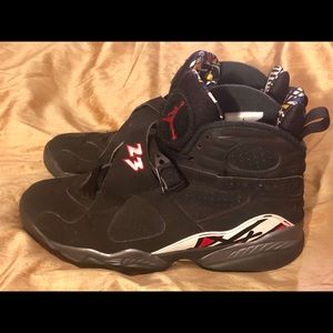 Nike Retro 8 "Playoffs" Air Jordans Size 9